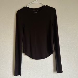 Abercrombie Brown Long Sleeve